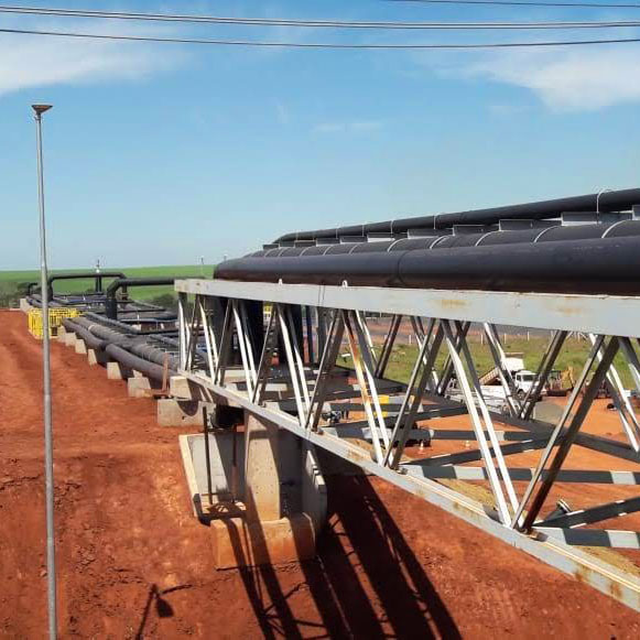 Instalações industriais — acervo Sanenge